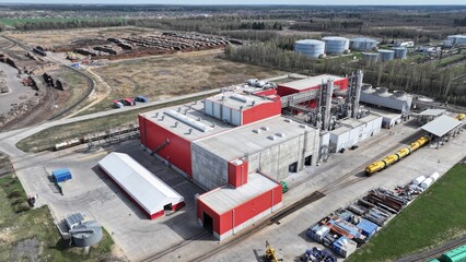 Military plant for the production of missiles and shells