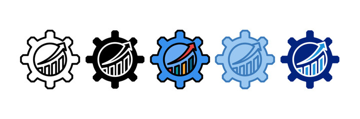 Business Development Icon Element For Design