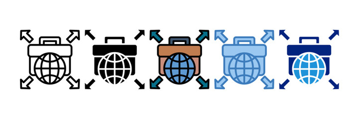 Business Expansion Icon Element For Design