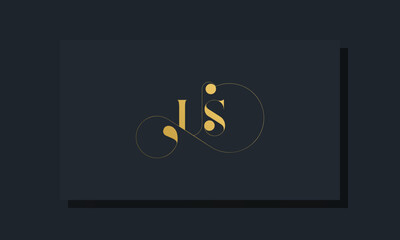 Minimal royal initial letters US logo