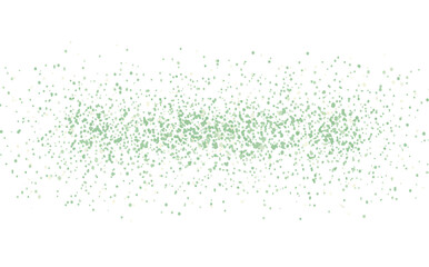 Abstract Green Particle Dispersion High-Resolution Digital Art
