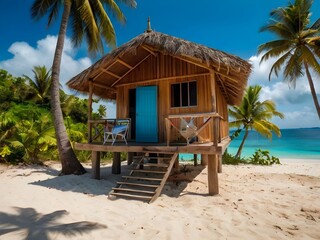 Charming Caribbean Cottage On a Tropical Island