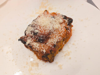 Slightly burnt Lasagna 