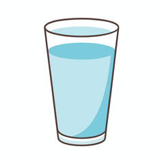 glass of water