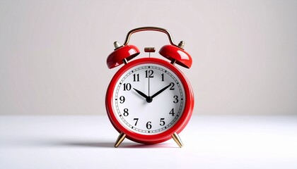 Red Clock, Business Concept Racing Against Time