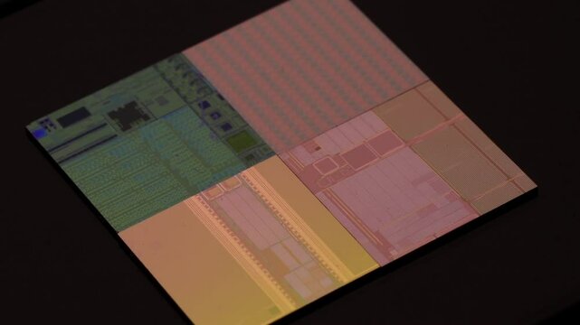 Monocrystalline silicon bare chips