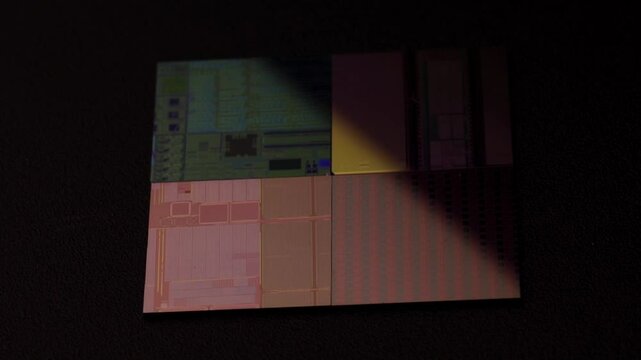 Monocrystalline silicon bare chips
