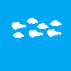 blue cloud background