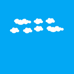 blue cloud background