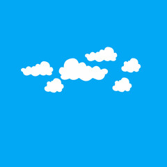 blue cloud background