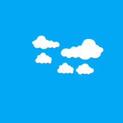 blue cloud background