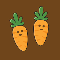 carrot foodl illustration
