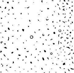 The noise texture consists of dust particles, lines, hairs, bubbles and dots.