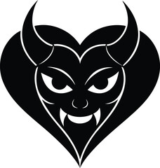 Devil Heart Icon