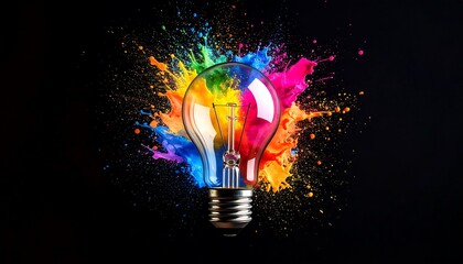 Brilliant Idea: A Burst of Colorful Creativity