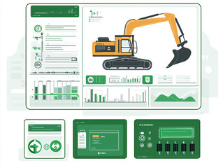Excavator Control Panel