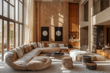 Modern living room interior