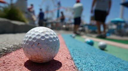 Enjoy miniature golf’s playful courses featuring unique challenges and designs, ideal for friends and families.
