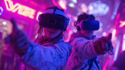 Step into VR arcades to explore interactive virtual realms, offering fun, excitement, and social play.
