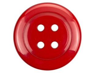 Red button with four holes (2)