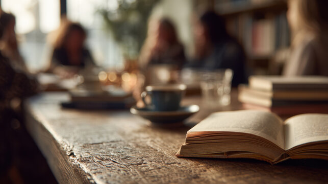 Book clubs encourage thoughtful discussion and social bonding over shared literary passions.
