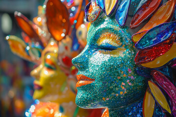 Carnaval do Rio de Janeiro, Colorful parade