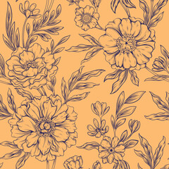 seamless floral pattern