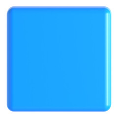 stop ui 3d icon illustration