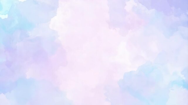 Pastel watercolor background with light blue and lavender hues blended in an abstract soft pattern for a dreamy texture.