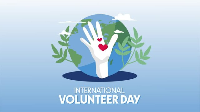 Happy International Volunteer Day to all who participate as volunteers.