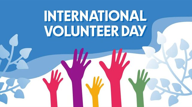 Happy International Volunteer Day to all who participate as volunteers.