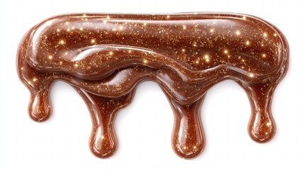 Sparkling Honey Drips  Glossy  Golden Texture  High Res Food Photo