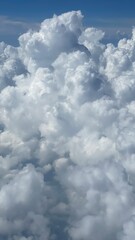 blue sky with clouds