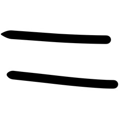 various hand drawn abstract shape