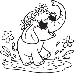 Fototapeta premium Bear in the forest