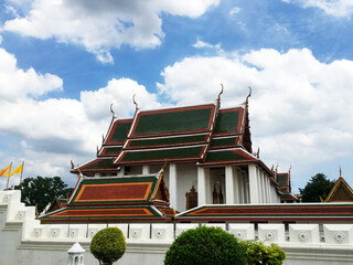Wat Ratchanatdaram Worawihan Temple in Bangkok – Iconic Thai Buddhist Architecture with Loha Prasat