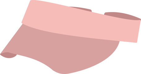 Sun Visor Hat Icon for Sunny Weather