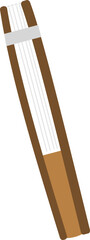 Folding Fan Icon for Hot Weather and Cultural Design