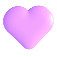 Abstract Element Purple Green 3d icon illustration