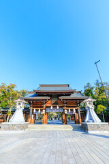 春の湊川神社　兵庫県神戸市　Minatogawa Shrine in Spring. Hyogo Pref, Kobe City.