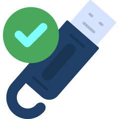 USB Drive Scanned Icon