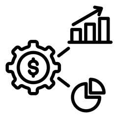 Obraz premium Allocate Icon