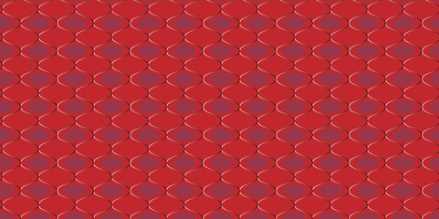 red fabric cloth close up textile texture design.