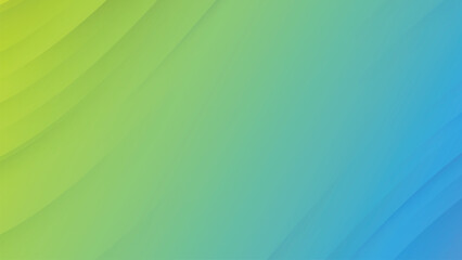 abstract green waves