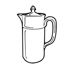 drink container outline art