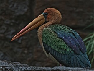 Close-up of a colorful bird (2)