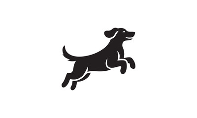 vector illustration of a dog