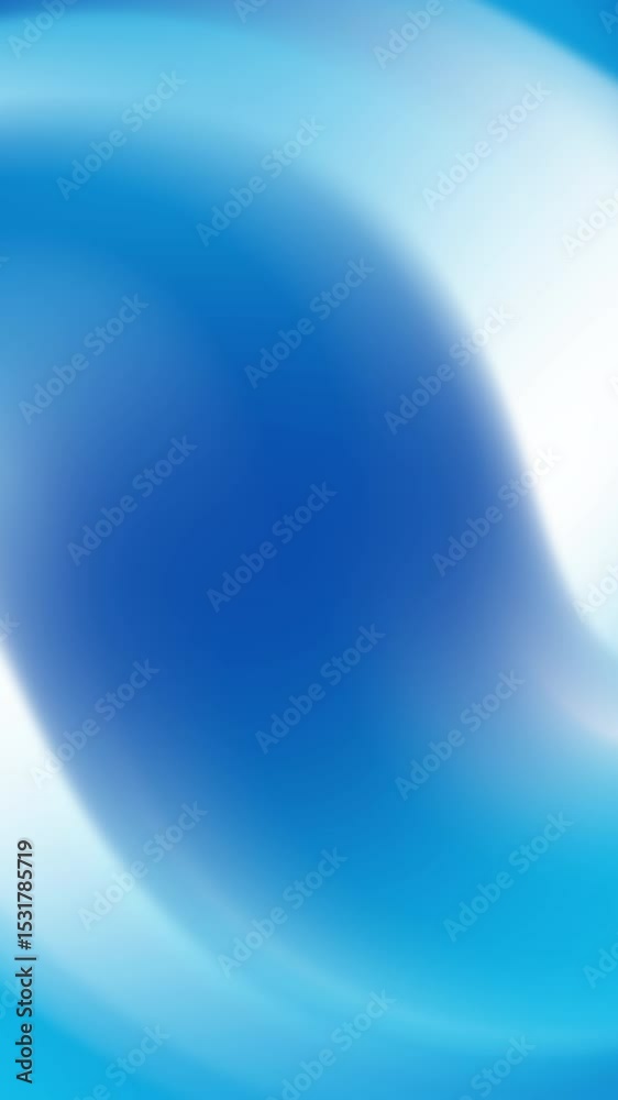 Poster abstract blue and white gradient wave motion background video