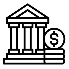 Central Bank Icon
