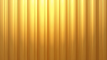Obraz premium Elegant golden surface with vertical stripes and a soft glowing light
